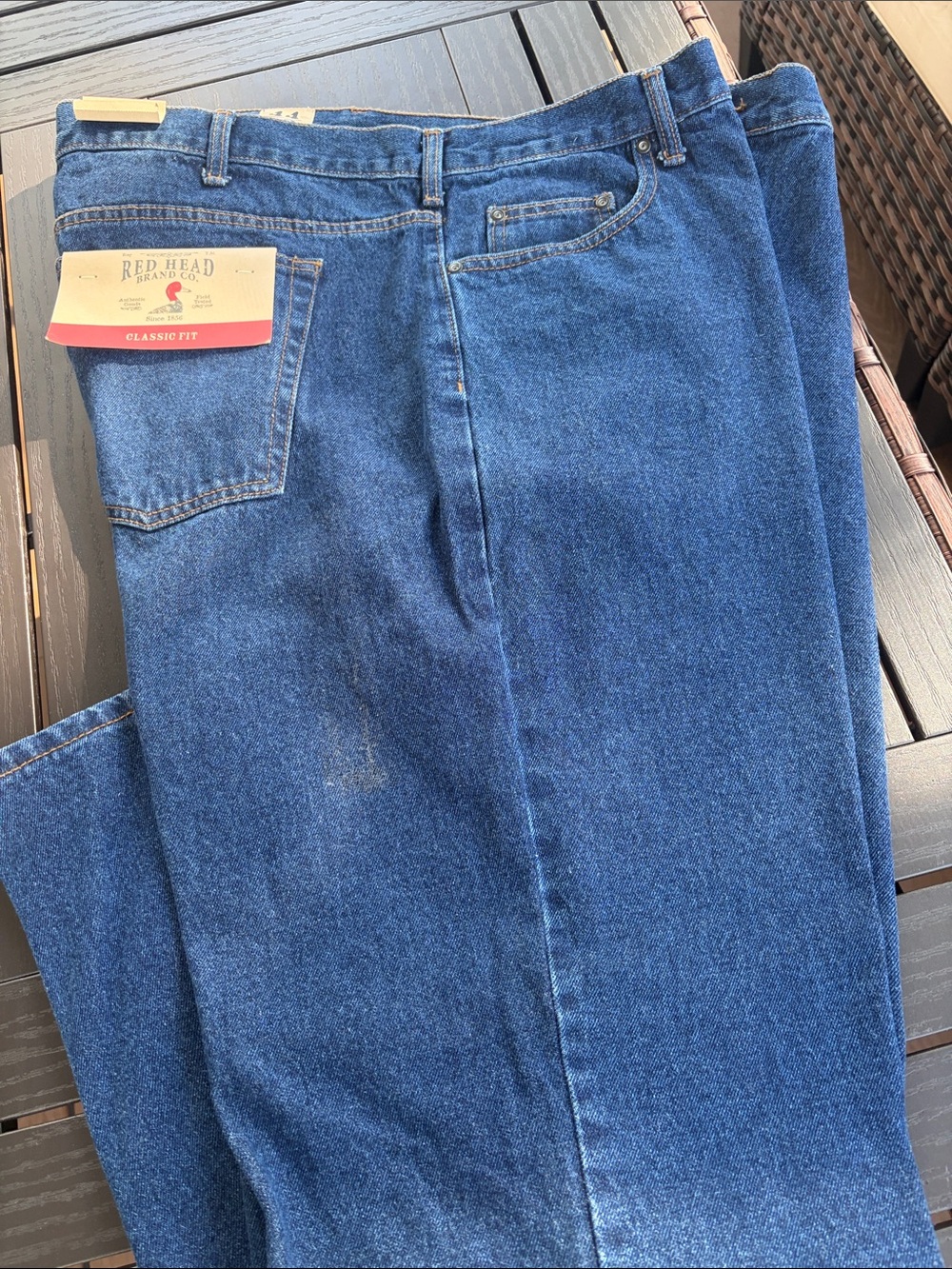 RedHead Relaxed Fit Men's Jeans - Dark Blue Denim NWT